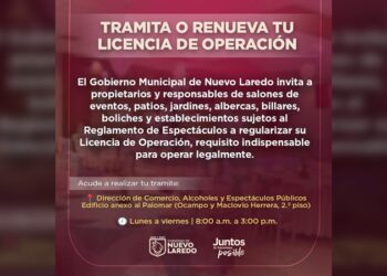 Gobierno de NLD exhorta a tramitar y renovar licencia de operación