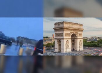 Hombre armado con cuchillo atacó a un gendarme en París