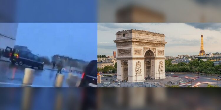 Hombre armado con cuchillo atacó a un gendarme en París