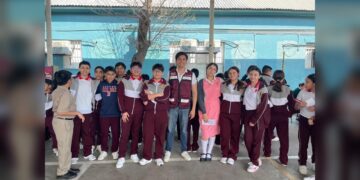 IMJUVE lleva brigada de contacto joven a secundaria #7 y beneficia a 400 estudiantes