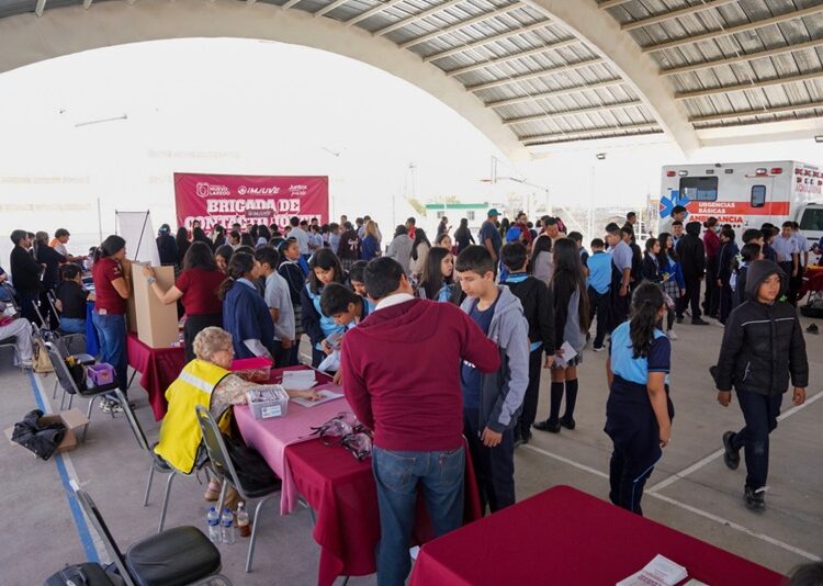 IMJUVE lleva la 3.ª Brigada “Contacto Joven 2026” a la colonia constitucional