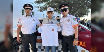 Iker cumple su sueño y se convierte en Guardia Estatal por un día en Reynosa