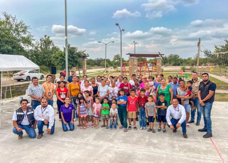 Impulsa DIF Tamaulipas construcción de parques comunitarios