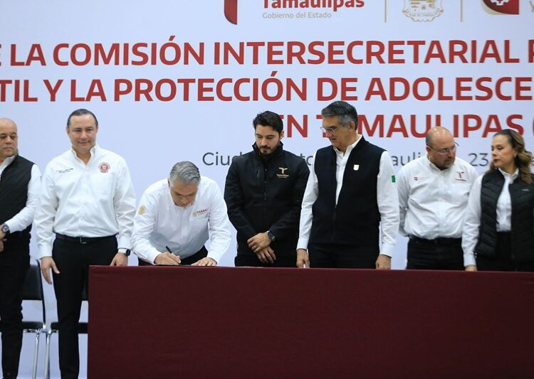 Instala Américo ‘Comisión Para Prevenir y Erradicar el Trabajo Infantil’ en Tamaulipas