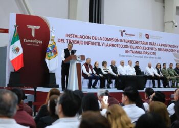 Instala Américo ‘Comisión Para Prevenir y Erradicar el Trabajo Infantil’ en Tamaulipas