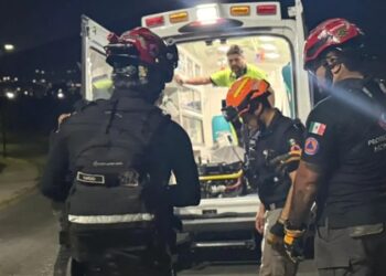 Joven sufre caída y picaduras de abeja en MTY