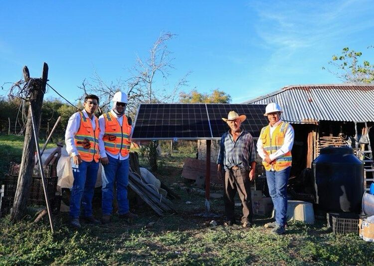 La Electrificación al 100% llega a la sierra de Tamaulipas