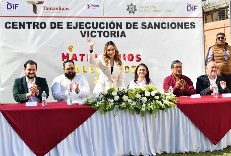 Lucy de Gattás y el DIF Victoria colaboran para llevar matrimonios colectivos al CEDES Victoria