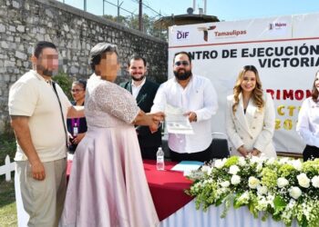 Lucy de Gattás y el DIF Victoria colaboran para llevar matrimonios colectivos al CEDES Victoria