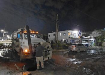 Mejoran funcionamiento de la red de drenaje en sectores Guadalupe Cervantes y Santa Elena