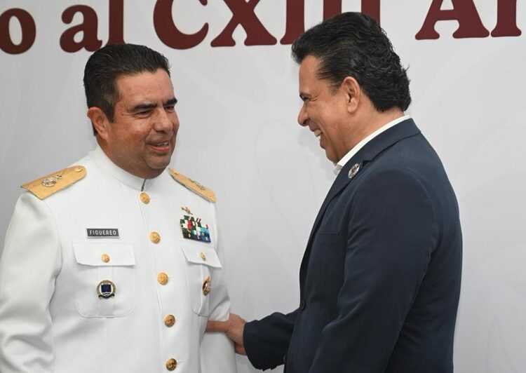 Participa alcalde de Victoria en ceremonia de CXIII Aniversario del Ejército Mexicano