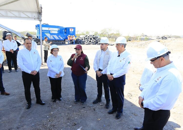 Pone en marcha AVA planta trituradora de neumáticos en Matamoros