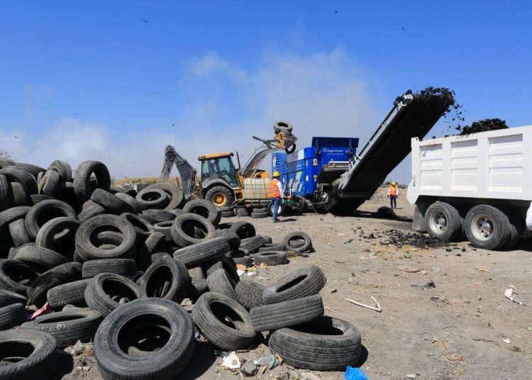 Pone en marcha AVA planta trituradora de neumáticos en Matamoros
