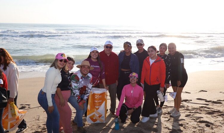 Promueve Gobierno de Altamira conservación de sus playas