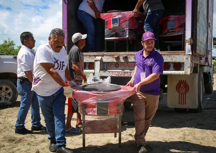 Refuerza DIF Tamaulipas el ‘Programa de Estufas Ecológicas’ en comunidades rurales
