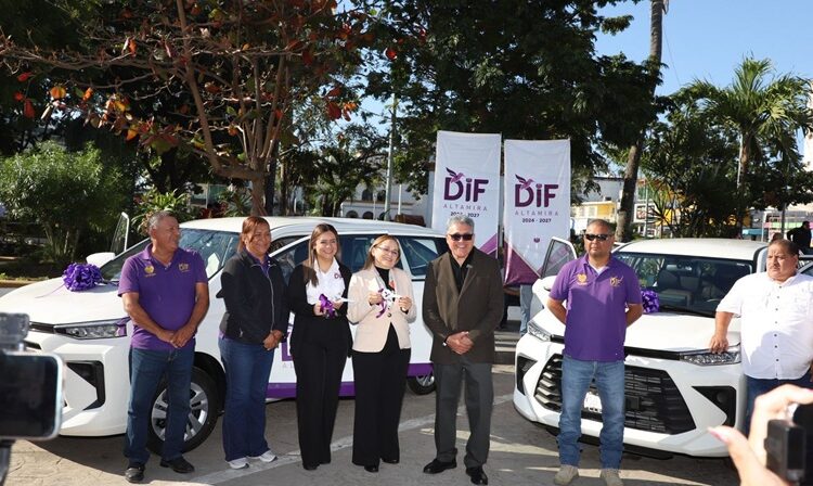 Refuerza Gobierno Municipal parque vehicular del DIF Altamira