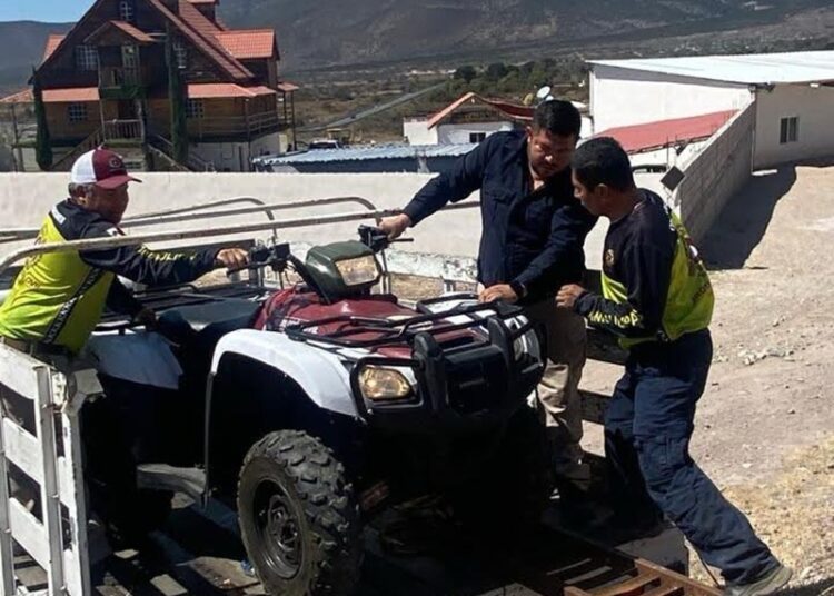 Refuerza Gobierno del Estado acciones coordinadas para el control de incendio forestal en Miquihuana