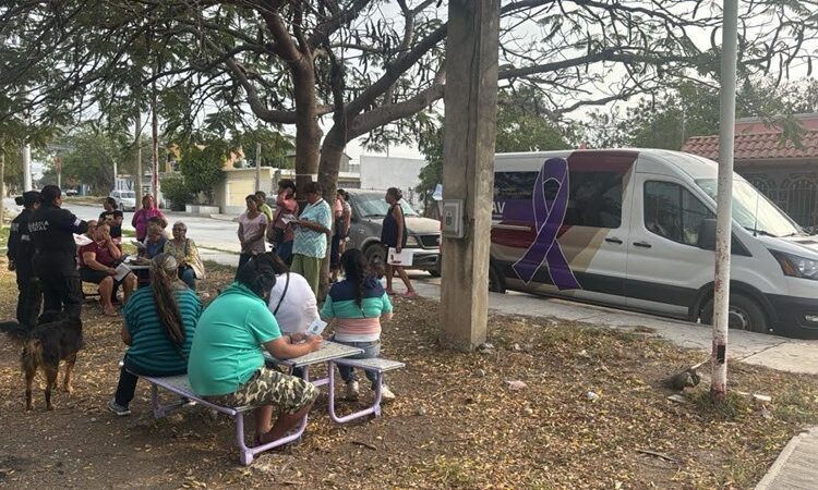 Refuerza Guardia Estatal de Género proximidad en colonias para prevenir violencia familiar