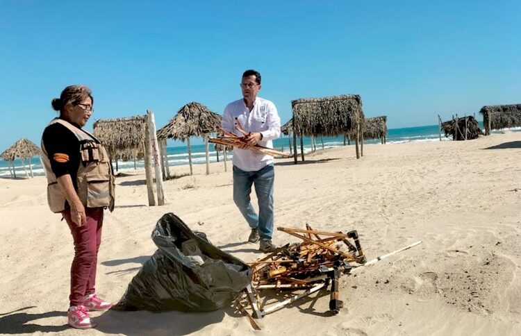 Refuerzan conciencia ambiental con limpieza de playas y humedales de Tamaulipas