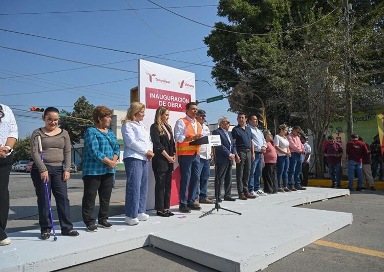 Rehabilitan pavimentación de la calle 27 Lauro Rendón