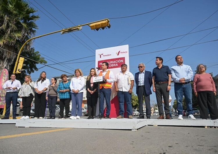 Rehabilitan pavimentación de la calle 27 Lauro Rendón