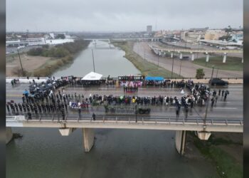 Todo listo para la tradicional ceremonia del Abrazo Int. por el natalicio de George Washington
