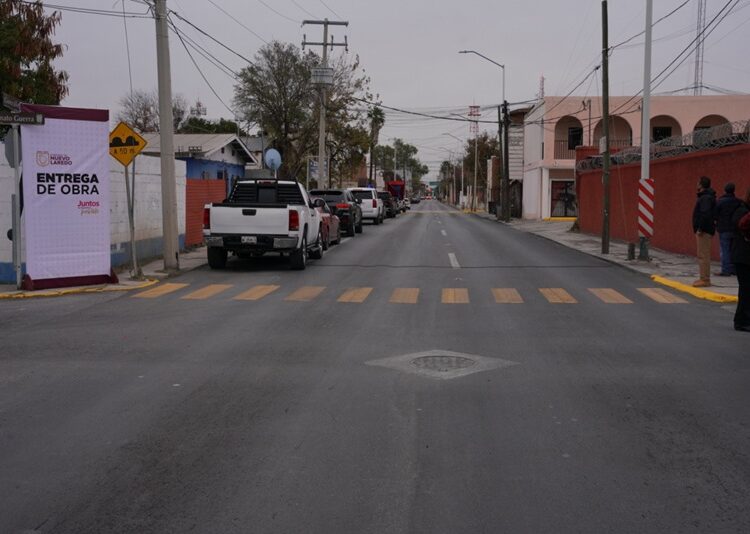 Transforma Gobierno Municipal Centro de NLD con obras de infraestructura vial