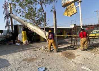 Activa Municipio operativo de limpieza y prevención por fuertes vientos en Victoria