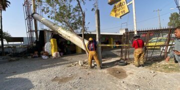 Activa Municipio operativo de limpieza y prevención por fuertes vientos en Victoria