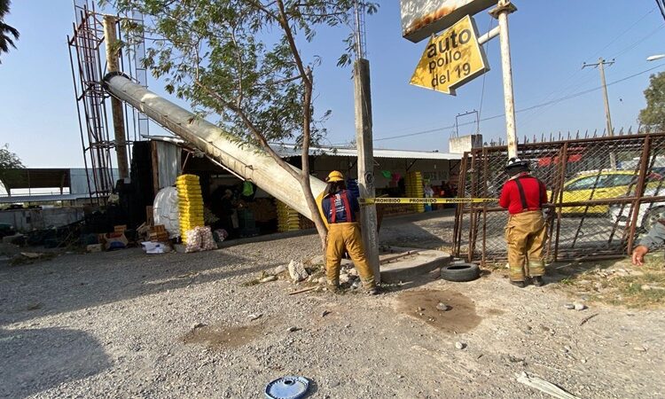 Activa Municipio operativo de limpieza y prevención por fuertes vientos en Victoria