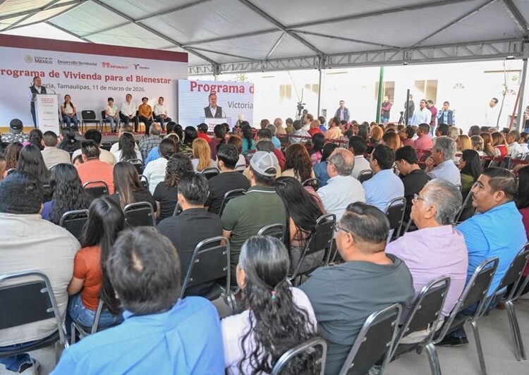 Agradece Lalo Gattás a presidenta Sheinbaum impulso a la vivienda en Victoria