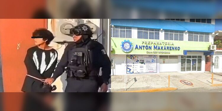 Alumno detenido por asesinar a 2 maestras en prepa de Michoacán