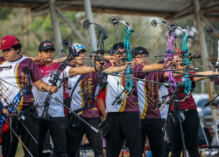 Busca Tamaulipas hacer historia en el tiro con arco rumbo a la ‘Olimpiada Nacional 2026’