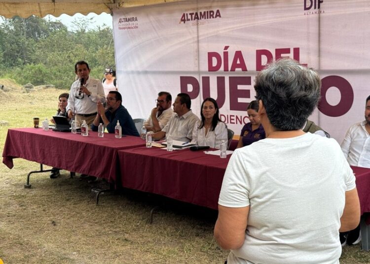 COMAPA Altamira refuerza vínculos con la población