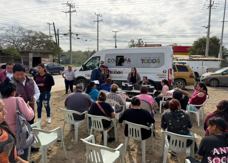 COMAPA Altamira refuerza vínculos con la población
