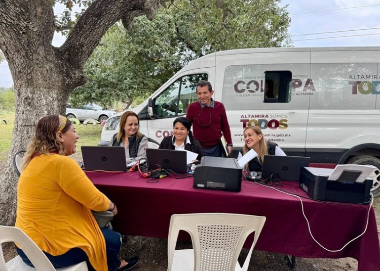 COMAPA Altamira refuerza vínculos con la población