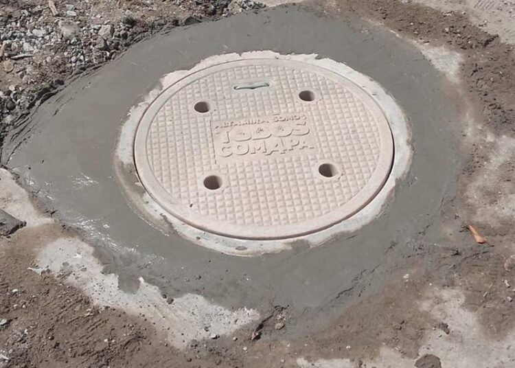 COMAPA Altamira repone brocales y tapas en diferentes sectores