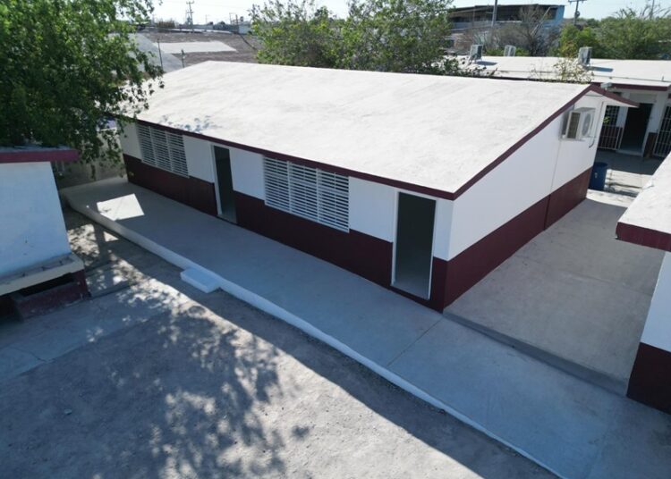 Carmen Lilia transforma primaria al poniente de la ciudad con construcción de nuevas aulas