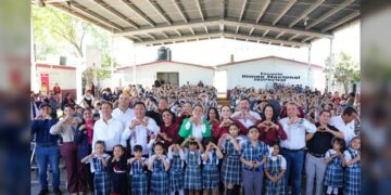 Carmen Lilia transforma primaria al poniente de la ciudad con construcción de nuevas aulas