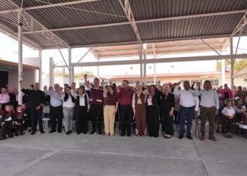 Consolidan infraestructura educativa en el Jardín de Niños “Locutores de Victoria”