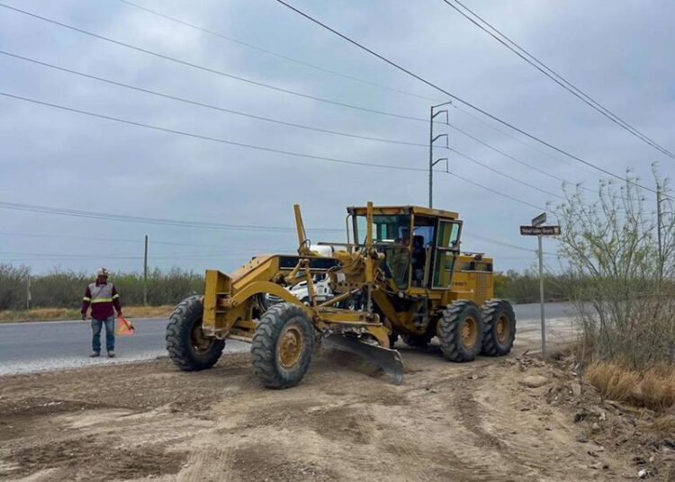 Continúa Gobierno de NLD rehabilitación de caminos ejidales para fortalecer conectividad rural