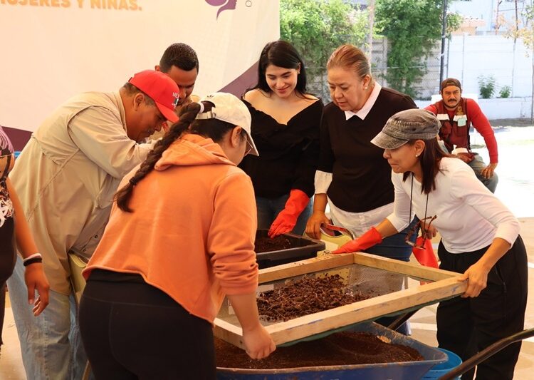 Culmina con éxito ‘Taller de Lombricomposta’ organizado por ‘INMUJER’ y ‘Gestión Ambiental’