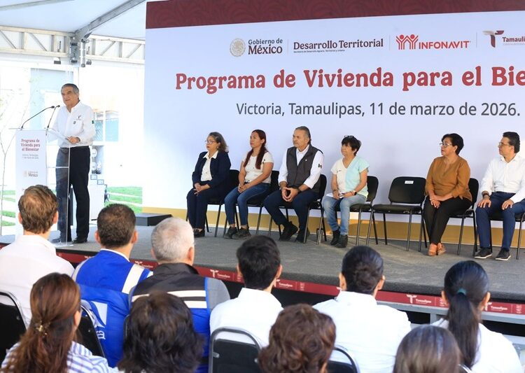 Desde la mañanera, Claudia Sheinbaum encabeza entrega de viviendas en Tamaulipas