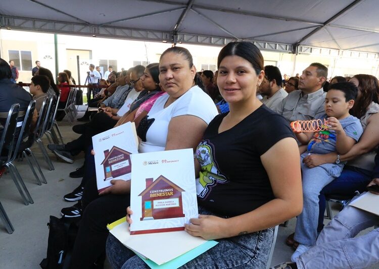 Desde la mañanera, Claudia Sheinbaum encabeza entrega de viviendas en Tamaulipas