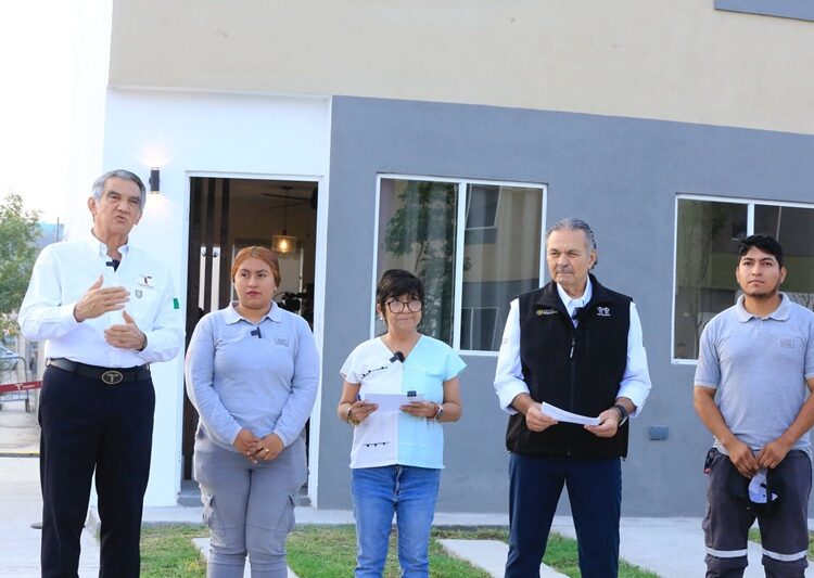 Desde la mañanera, Claudia Sheinbaum encabeza entrega de viviendas en Tamaulipas
