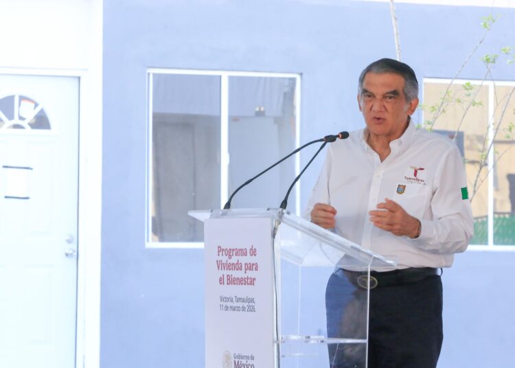 Desde la mañanera, Claudia Sheinbaum encabeza entrega de viviendas en Tamaulipas