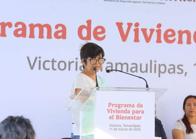Desde la mañanera, Claudia Sheinbaum encabeza entrega de viviendas en Tamaulipas