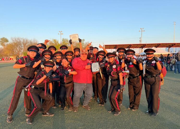 Destaca Banda de Guerra de la Prepa ‘José Vasconcelos’ en competencia nacional