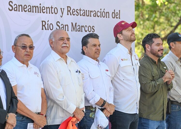 En el río San Marcos conmemoran el ‘Día Mundial del Agua’
