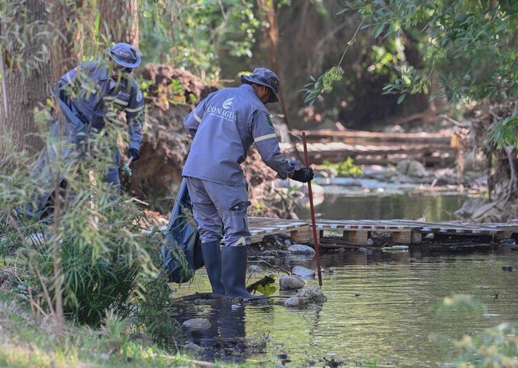 En el río San Marcos conmemoran el ‘Día Mundial del Agua’